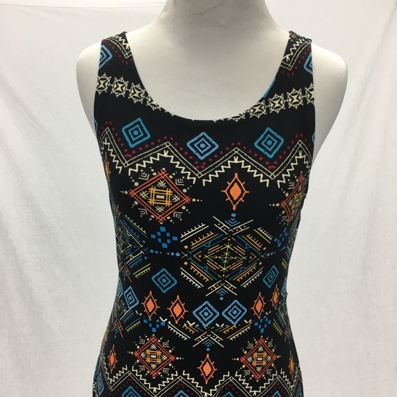 5th & LOVE TRIBAL PRINT DRESS SUPER SOFT NWT - Picture 2 of 5